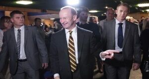 Ukip party leader Henry Bolton following his speech during the Ukip National Conference at the Riviera International Centre in Torquay. Ukip party leader Henry Bolton following his speech during the Ukip National Conference at the Riviera International Centre in Torquay.