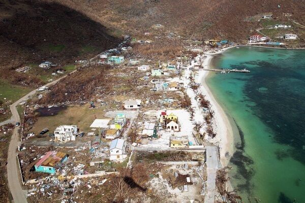 Some of the damage to the island of Jost Van Dyke in the British Virgin Isles following Hurricane Irma. Some of the damage to the island of Jost Van Dyke in the British Virgin Isles following Hurricane Irma.