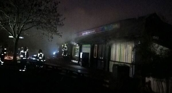 Ten fire engines, and around 70 firefighters and officers fought the fire.