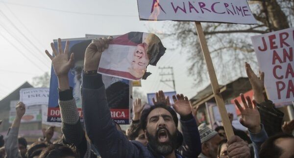 Protests after Donald Trump chose to recognise Jerusalem as Israel's capital. Protests after Donald Trump chose to recognise Jerusalem as Israel's capital.