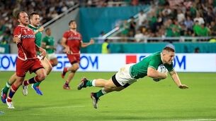 Ireland 35 Russia 0: Game in 60 seconds