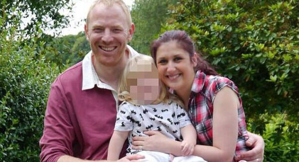 Malcolm and Jodie Willsher with their daughter Megan