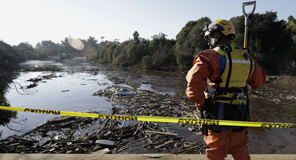 Five still missing after deadly floods sweep through California community