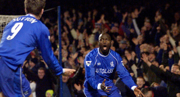 George Weah in his Chelsea days George Weah in his Chelsea days