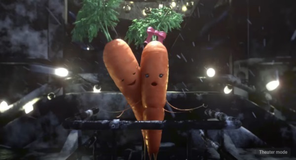 Aldi's Kevin and Katie welcome baby carrots in new ad