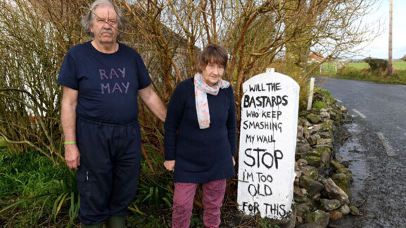 One billboard outside Abbeydorney: Meet the couple whose 'colourful' sign has got speeding drivers thinking One billboard outside Abbeydorney: Meet the couple whose 'colourful' sign has got speeding drivers thinking