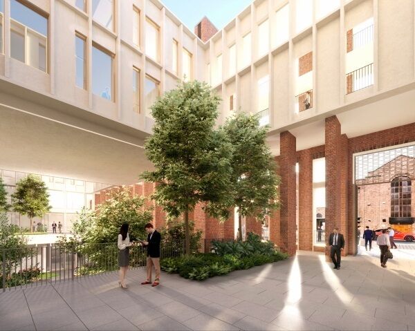 A proposed courtyard leading to the street. Pic: Savills Ireland A proposed courtyard leading to the street. Pic: Savills Ireland
