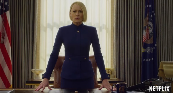 The trailer for the final season of House of Cards without Kevin Spacey is here