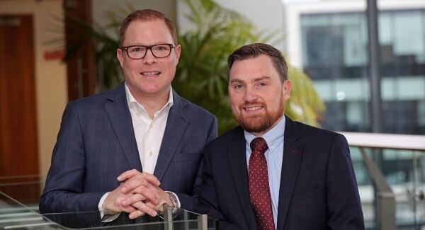 Francis Mulcahy, MD Vertical Markets Life Science Recruitment and Paul O'Brien, Head of Vertical Markets Life Science Recruitment Cork.