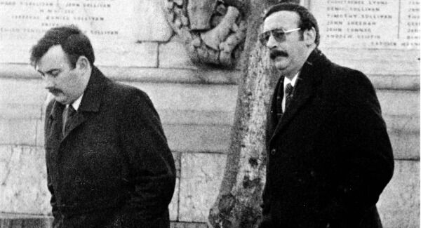 Det Sgt Shelly and Det Sgt Gerry Carroll. Pic: Michael Mac Sweeney