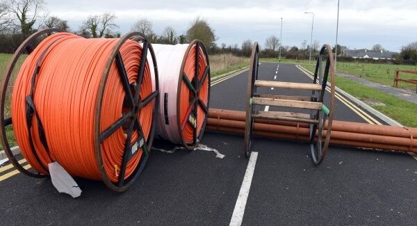 A tarmacadamed road and vacant land inside the IDA site at Rathgoggan, Charleville. Picture: Eddie O’Hare.