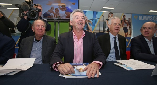 Shareholder tells Michael O'Leary to 'wear your sack cloths for a few weeks' over 'boo boo'