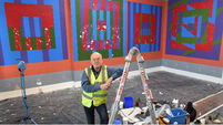 Cork gallery restores Brian O'Doherty murals hidden for 20 years