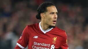 Jurgen Klopp impressed by how Virgil van Dijk dealt with derby pressure