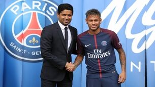 PSG chairman Nasser Al-Khelaifi vows Neymar will stay at club