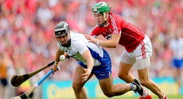 Waterford’s Noel Connors and Alan Cadogan of Cork. Pic: ©INPHO/JamesCrombie.