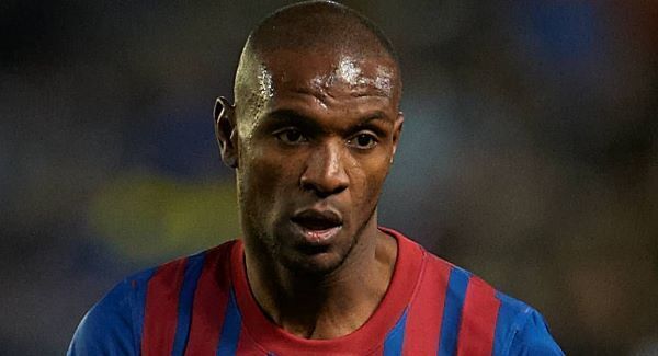 Eric Abidal will line out for the Barcelona Legends