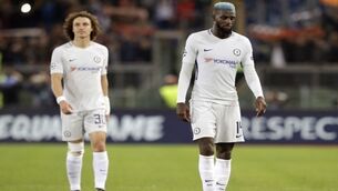 Chelsea crumble as Roma moved to the top of Champions League Group C