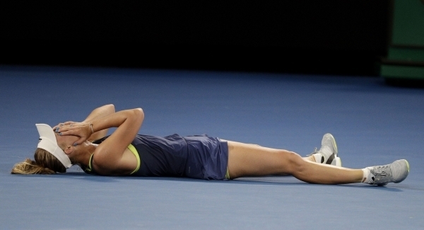 Father and fiance proud of Caroline Wozniacki&rsquo;s grand slam win