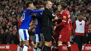 Ref to include Holgate/Firmino incident in report of Merseyside Cup clash