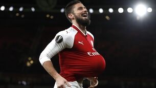 Confirmed: Chelsea sign Giroud; Batshuayi loaned to Dortmund