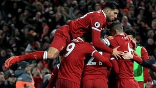Liverpool end Man City&rsquo;s unbeaten record in 4-3 win