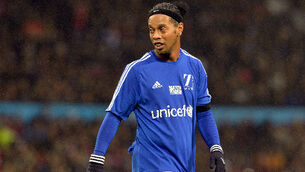 Here&rsquo;s a few reminders of what Ronaldinho could do as he retires from football