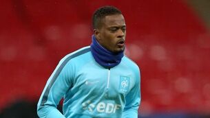 West Ham sign former Man United left-back Patrice Evra on short-term deal
