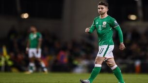 Sean Maguire ruled out of Ireland's World Cup clash with Denmark