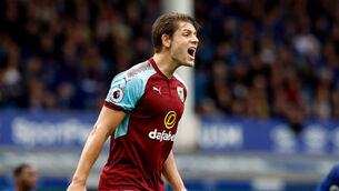 Burnley defender James Tarkowski given three-game ban for violent conduct