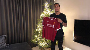 Virgil Van Dijk wants to 'achieve something special' after world-record Liverpool deal