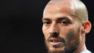 David Silva a doubt for Sunday’s Manchester derby