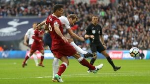 Jurgen Klopp tells Liverpool defenders he could have stopped first goal in trainers