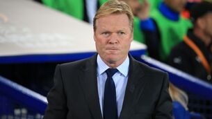 Everton board backing me - for now, says Ronald Koeman