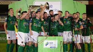 Cork City top off win over Bray with trophy presentation