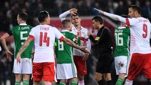 Irish FA to support introduction of video refs after controversial penalty decision knocks them out
