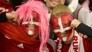 Watch: Danish fans applaud the Boys in Green outside the Aviva