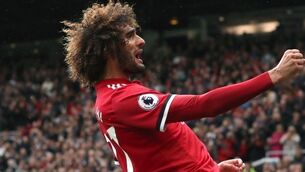 Man United midfielder Marouane Fellaini set to miss Liverpool clash