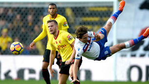 Darren Fletcher volleys Stoke past high-flying Watford