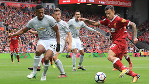 Liverpool v Manchester United - Premier League - Anfield