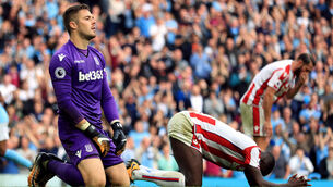 Manchester City v Stoke City - Premier League - Etihad Stadium