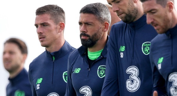 Injury boost for Ireland as Jon Walters takes to training