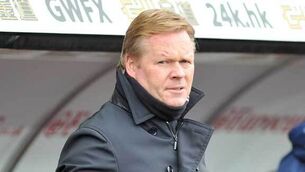 Everton's Koeman issues 'wake up call' after disappointment against Atlanta