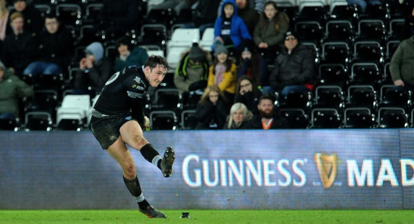 Sam Davies holds his nerve to give Ospreys victory over Cheetahs