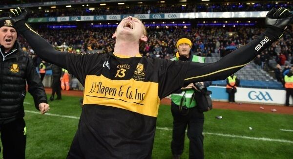 Cooper after winning the All-Ireland Club championship with Dr Crokes