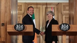 Theresa May backs Ireland's bid to host 2023 Rugby World Cup