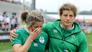 Australian try blitz too much for Ireland at Women's Rugby World Cup