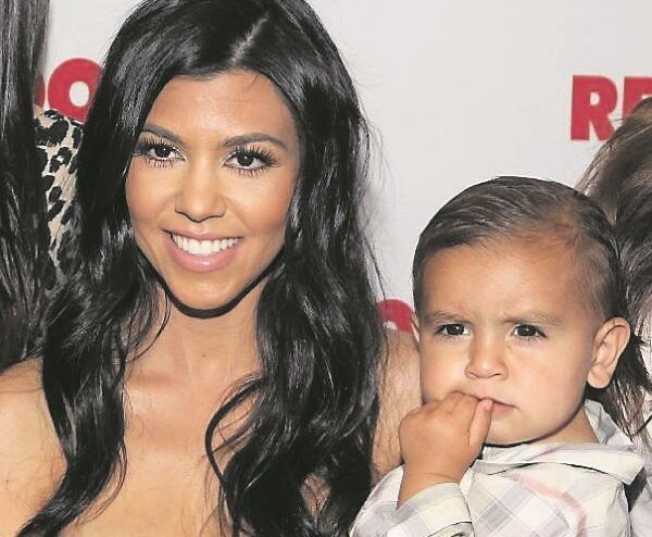 Kourtney Kardashian and her son Mason Dash Disick in 2011 in West Hollywood. Picture: Noel Vasquez Kourtney Kardashian and her son Mason Dash Disick in 2011 in West Hollywood. Picture: Noel Vasquez