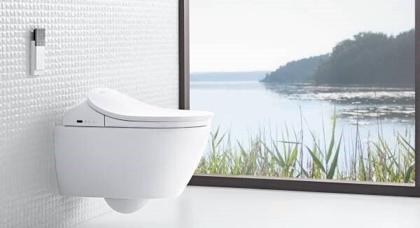 Villeroy & Boch Subway 2.0 range with DirectFlush, €400 to €700 depending on style. Villeroy-boch.com for suppliers.