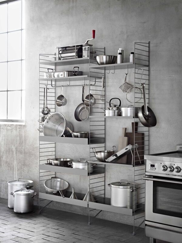 String kitchen shelving from €1,297, ambientedirect.com String kitchen shelving from €1,297, ambientedirect.com